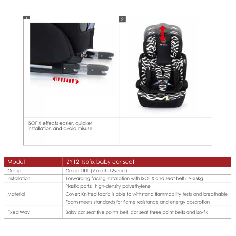 ZY12->>Safety seat